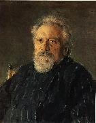 Valentin Serov Portrait of Nikolai Leskov oil on canvas